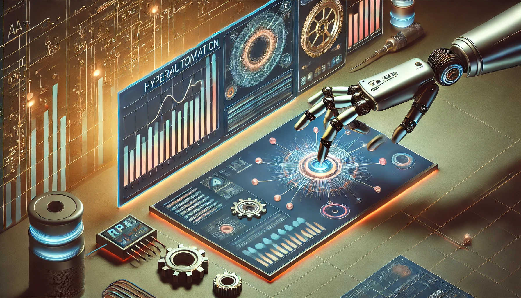 Custom AI Development Illustration